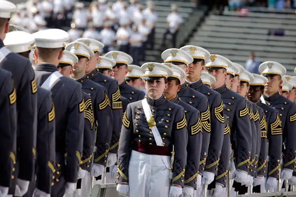 West Point cadets at last year's graduation